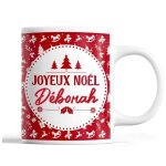 Tasse nol dborah rouge mug prnom ide cadeau secret santa