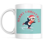 Tasse de patinage artistique de joyeux xmas illustree coloree personnalisee avec votre nom tasse cadeau ... Tasse de patinage artistique de joyeux xmas illustree coloree personnalisee avec votre nom tasse cadeau ...