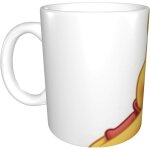 Tasse personnalise ourson ours, tasse cadeau, fournitures de bureau amusantes, cadeau pour maman, papa, ...