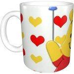 Tasse personnalise ourson ours, tasse cadeau, fournitures de bureau amusantes, cadeau pour maman, papa, ...