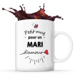Tasse petit mug d'un mari d'amour idée tasse cadeau couple saint valentin femme anniversaire noël Tasse petit mug d'un mari d'amour idée tasse cadeau couple saint valentin femme anniversaire noël