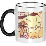 Tasse pom pom purin, grande capacit��, tasse �� caf�� en c��ramique, r��sistante �� la chaleur, cadeau ...