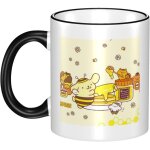 Tasse pom pom purin, grande capacit, tasse  caf en cramique, rsistante  la chaleur, cadeau ...