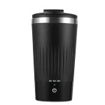 Tasse a remuer automatique 400mah 400ml, rechargeable usb, electrique intelligent, mlange de poudre ...