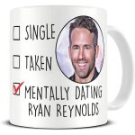 Tasse ryan reynolds tasse tasse a caf� en c�ramique de 11 oz, c�l�bre c�l�brit� love crush dreamboat