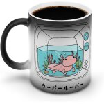Tasse salamandre grande capacit tasse magique chauffage couleur changeante tasse  caf tasse en ...