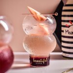 Magnifique tasse sphérique en verre pour cocktail martini, en forme de boule, pour la limonade, le dessert, ... Magnifique tasse sphérique en verre pour cocktail martini, en forme de boule, pour la limonade, le dessert, ...