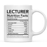 Tasse a thé a café en céramique drôle cadeau de remerciement, conférencier faits nutritionnels, 1 paquet, ... Tasse a thé a café en céramique drôle cadeau de remerciement, conférencier faits nutritionnels, 1 paquet, ...