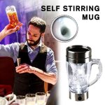 Tasse a th electrique automatique, tasse thermique, voyage paresseux, mlange automatique, caf a double ...