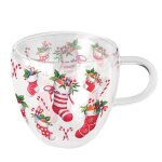 Tasse a th en verre double paroi nol 200 ml
