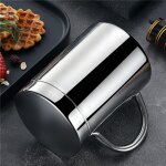 Tasse thermos a café en acier inoxydable, bouteille d'eau thermique, isolée, portable, a la maison ou ... Tasse thermos a café en acier inoxydable, bouteille d'eau thermique, isolée, portable, a la maison ou ...