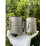 Tasse en titane arc'teryx tasse a th de camping en plein air tasse a eau tasse pliante tasse a caf ...