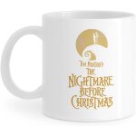 Tasse l'trange nol de monsieur jack lune alphabet anglais dessin anim tasse a caf tasse a th en ...