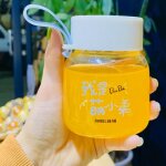 Tasses en verre transparentes avec lettres imprimes, pour cocktail, vodka, whisky, jus de citron, lait, ...
