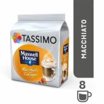 Tassimo maxwell house latte macchiato caramel lot de 5 paquets de 8 boissons