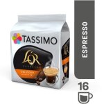 Tassimo l'or espresso delizioso lot de 5 paquets de 16 dosettes de caf