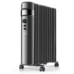 Taurus alpatec agadir 2500 - radiateur  huile - pose au sol - 2517 watt - noir
