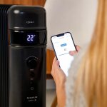 Taurus alpatec - radiateur  bain d'huile connect 1500w noir - agadir connect 1500