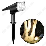 Td 1 pi�ce projecteur solaire 7led projecteur paysage etanche pour cour ext�rieure projecteur de paysage ...