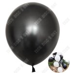 Td� 100 ballons noirs 27 cm - ballons d�coratifs anniversaires, mariages, �v�nements, f�tes. . . - ballons ...