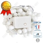 Td� 220v ue plug guirlande lumineuse led boules cha�ne lampe vacances cha�ne lumi�res mariage maiso ...