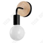 Td� applique murale led ventouse simple d�coration d'int�rieure r�tro restaurant couloir chambre bois ...