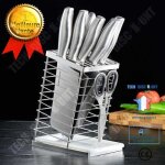 Td® bloc de couteaux en inox range - couteaux organisateur - ustensile de cuisine 10 slots Td® bloc de couteaux en inox range - couteaux organisateur - ustensile de cuisine 10 slots