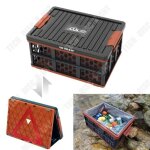 Td bote de rangement pliante extrieure seau de camping voiture de stockage d'eau multifonctionnelle ...