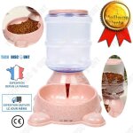 Td bol distributeur automatique gamelle animaux domestiques programmable nourriture chat chien manger ...