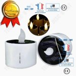 Td� bougie � �nergie solaire �clairage led �cologique d�coration ext�rieur int�rieur automatique panneaux ...