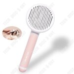 Td� brosse a cheveux pour animaux de compagnie peigne a aiguille en acier inoxydable manche rond peigne ...