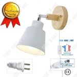 Td� b�che de lampe de chevet de chambre � coucher avec prise d�coration de lampe murale de restaurant ...