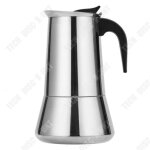 Td cafetire thire italienne en inox 50 ml - 9 tasses expresso