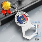 Td� coupe d'europe fans porte - cl�s fan de football collection de souvenirs embl�me de l'�quipe nationale ...