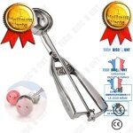 Td cuillre a glace inox tefal pro en acier creuser gchette fruits crme de pastque pure de pommes ...
