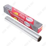 Td cuisine epaissie feuille d'aluminium barbecue feuille d'tain outils de cuisson a conductivit thermique ...