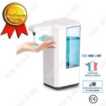 Td� distributeur de savon automatique 500ml, capteur de mouvement infrarouge avec 5 niveaux de volume ...