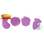 Td ensemble de moules a biscuits pour presse a biscuits en plastique de dessin anim 3d