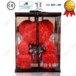 Td� fleurs artificielles ours d�coration d�co sans tige ext�rieur balcon rose fleurs cadeau saint valentin ...