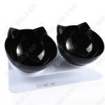 Td� gamelle chat chien sur�lev�e double bol avec support animaux nourriture croquette eau hauteur design ...