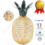 Td� guirlande lumineuse ananas boules led ext�rieur anniversaire int�rieur lanternes dor�es pile chambre ...