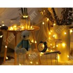 Td� guirlande lumineuse led 5 - 10 - 20 - 30 - 40 - 50m guirlande lumineuse solaire guirlande fil de ...