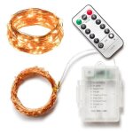 Td� guirlandes lumineuses led etanche a piles 100 leds 10m avec t�l�commande , pour mariage maison jardin ...