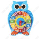 Td� horloge en grenouille pour enfants montre chiffre grenouille accessoire de jeu ludique apprentissage ...