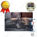 Td� jet d'encre peinture � l'huile peinture murale peinture d�corative seul panneau chat et tigre r�flexion ...