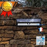 Td� lampe solaire exterieur 55led puissante eclairage solaire ext�rieur sans fil ip65 �tanche � d�tecteur ...