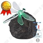 Td� luminaire solaire led ext�rieur jardin changeur couleurs acrylique pierre libellule terrasse �tang ...