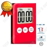 Td minuteur electronique aimant ustensile de cuisine plusieurs couleurs