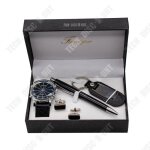 Td nouvel ensemble cratif de quatre pices de montres, boutons de manchette, stylos, porte - cls, ...