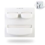 Td� organiseur mural rangement bureau salle de bain atelier plastique bijoux familial entree suspendu ...